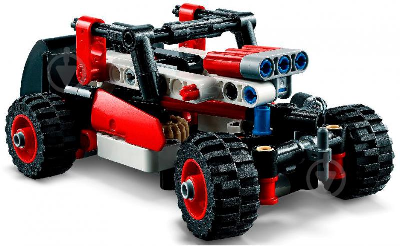 Конструктор LEGO Technic Мини-погрузчик с бортовым поворотом 42116 - фото 12