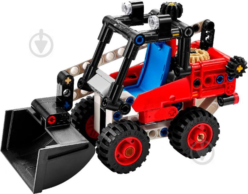 Конструктор LEGO Technic Мини-погрузчик с бортовым поворотом 42116 - фото 11