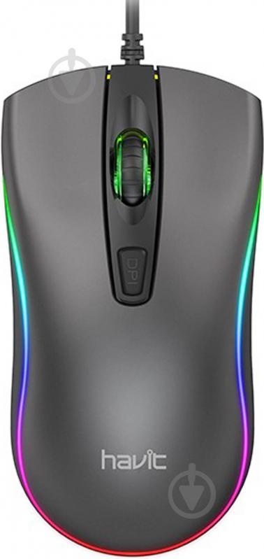 Мышка Havit HV-MS72 черная - фото 1