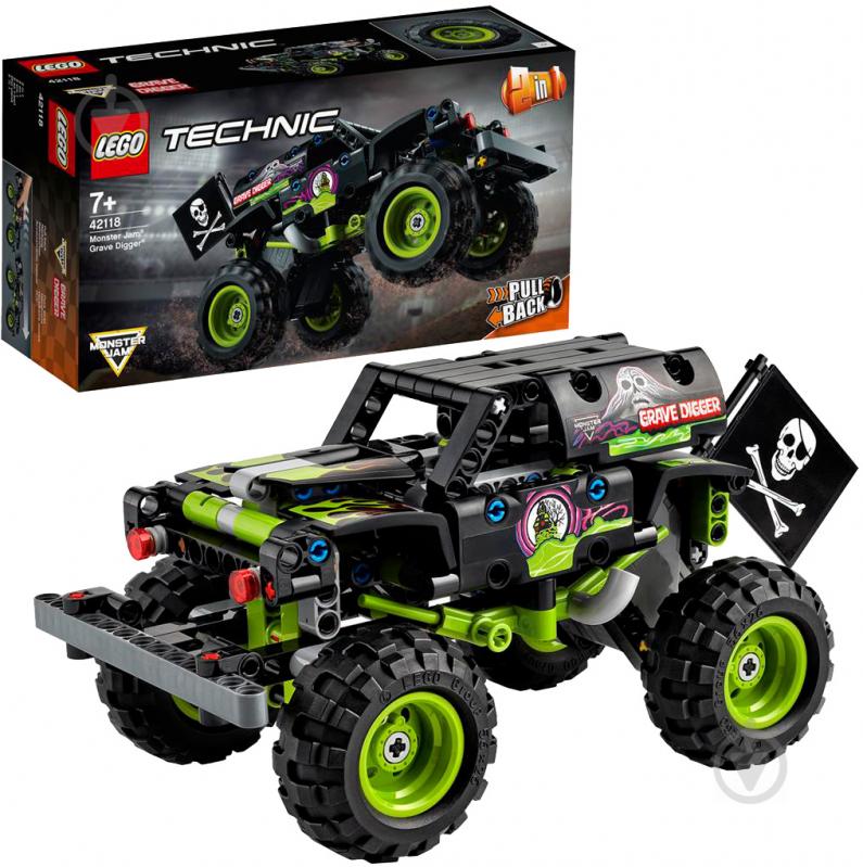 Конструктор LEGO Technic Monster Jam® Grave Digger® 42118 - фото 12