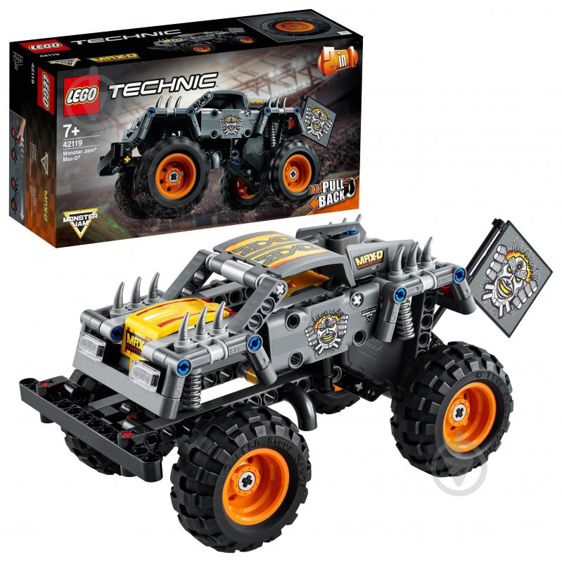 Конструктор LEGO Technic Monster Jam Max-D 42119 - фото 2