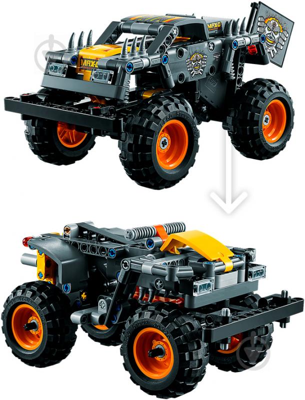 Конструктор LEGO Technic Monster Jam Max-D 42119 - фото 11