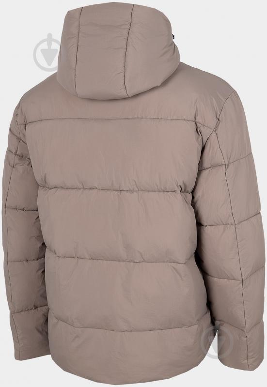 Пуховик мужской Outhorn DOWN JACKET M018 OTHAW22TDJAM018-81S р.S бежевый - фото 4