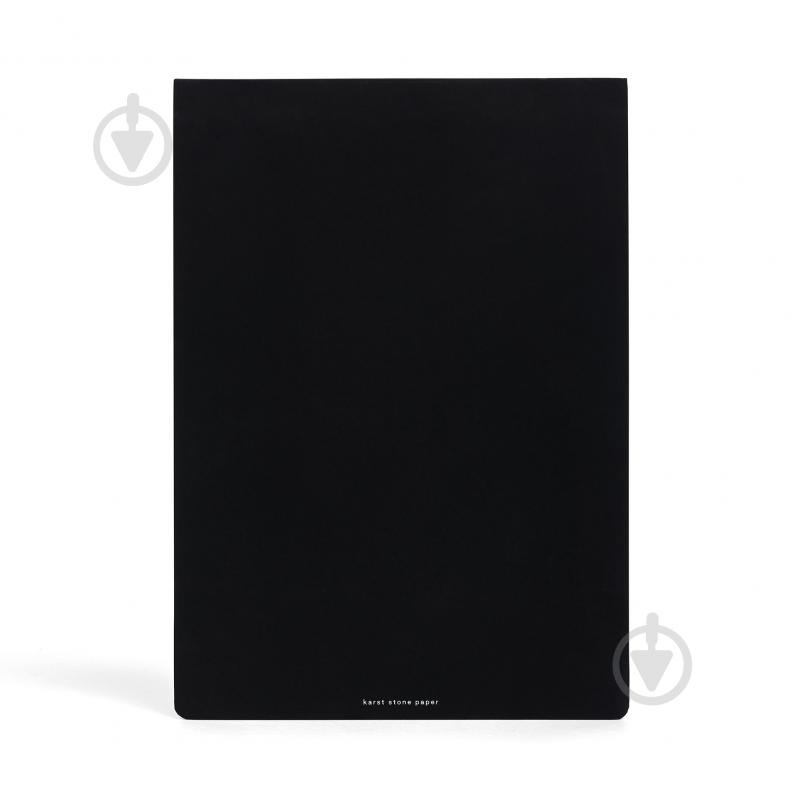 Нотатник Notepad A4 клітинка чорний Karst Stone Paper - фото 4 Нотатник Notepad A4 клітинка чорний Karst Stone Paper - фото 4