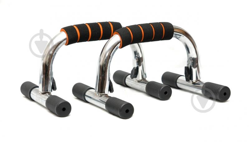 Упоры для отжимания Power System PS-4005_Black-Steel - фото 2 Упоры для отжимания Power System PS-4005_Black-Steel - фото 2