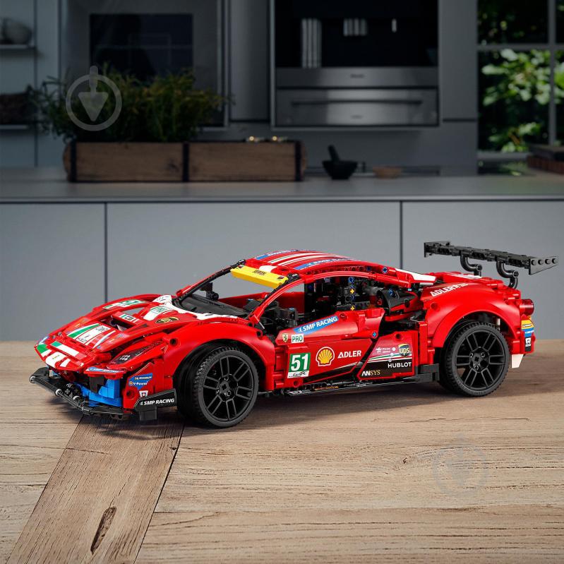 Конструктор LEGO Technic Ferrari 488 GTE “AF Corse #51” 42125 - фото 4