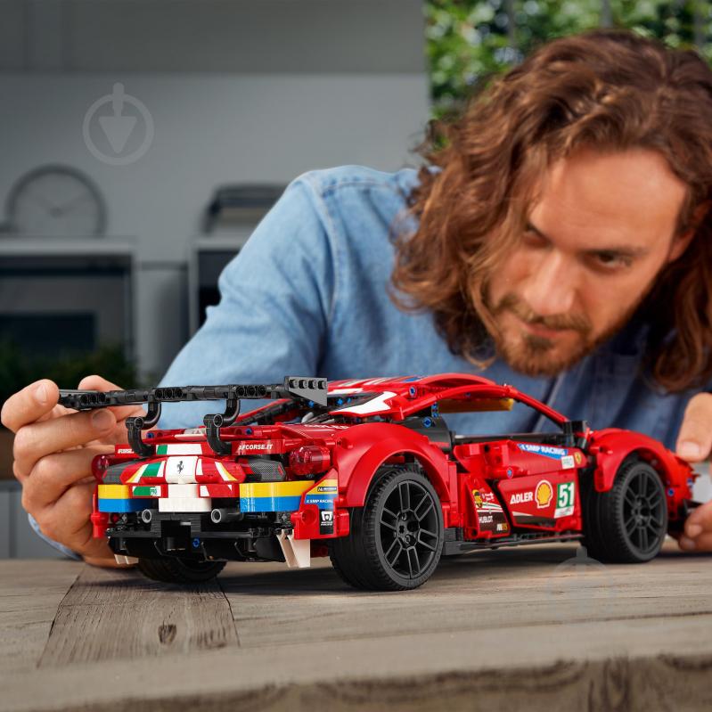 Конструктор LEGO Technic Ferrari 488 GTE “AF Corse #51” 42125 - фото 12