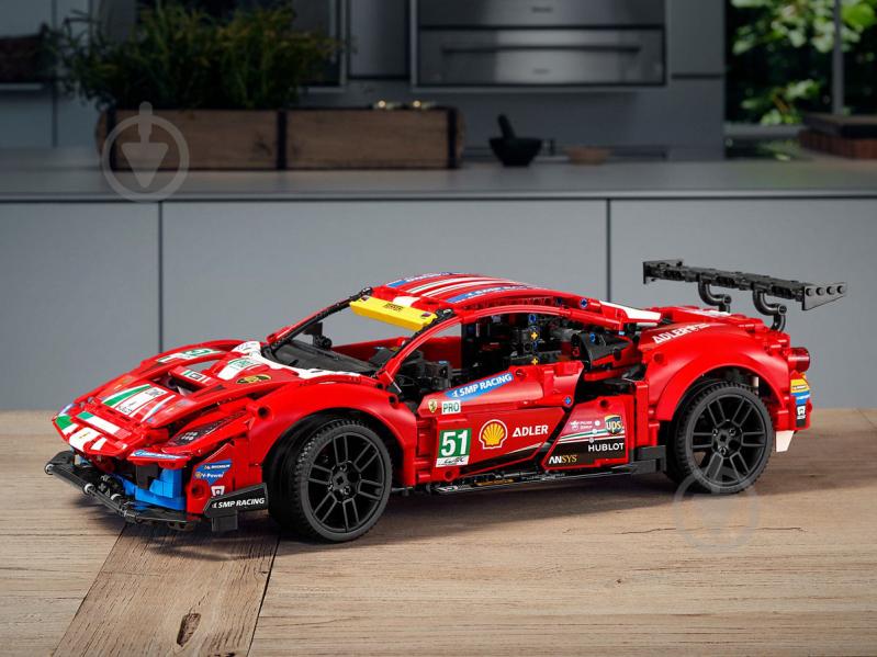 Конструктор LEGO Technic Ferrari 488 GTE “AF Corse #51” 42125 - фото 16