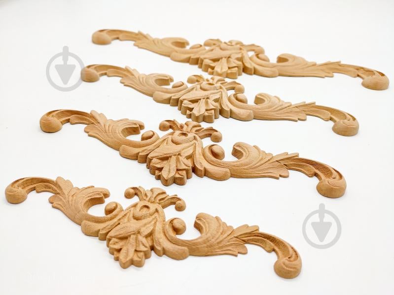 Декоративна панель дерев'яна горизонтальна 1 шт. DH.03.300 290х92x14 мм - фото 6 Декоративна панель дерев'яна горизонтальна 1 шт. DH.03.300 290х92x14 мм - фото 6