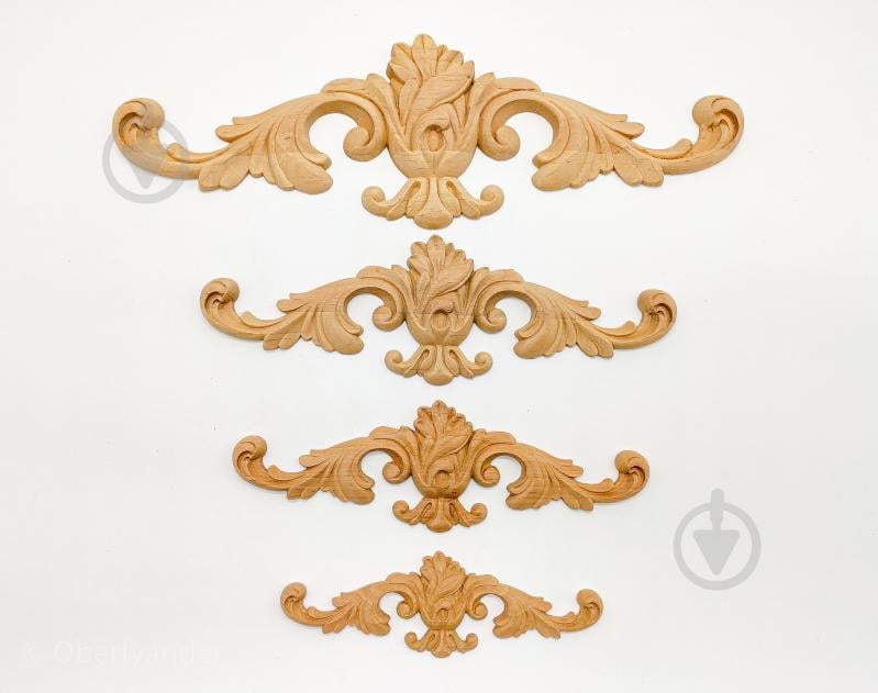 Декоративна панель дерев'яна горизонтальна 1 шт. DH.03.300 290х92x14 мм - фото 3 Декоративна панель дерев'яна горизонтальна 1 шт. DH.03.300 290х92x14 мм - фото 3