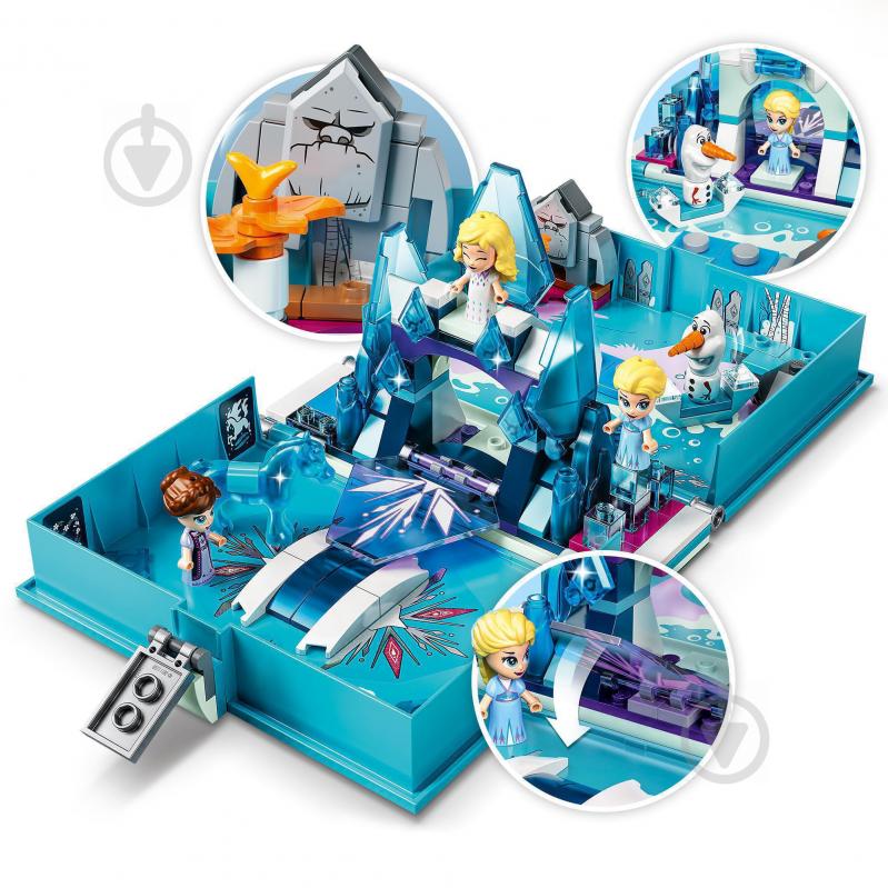 Конструктор LEGO Disney Frozen Книга приключений Эльзы и НОКК 43189 - фото 4