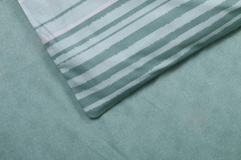 Комплект постільної білизни Basic Стронг 1.5 зелений La Nuit (без простирадла) - фото 3