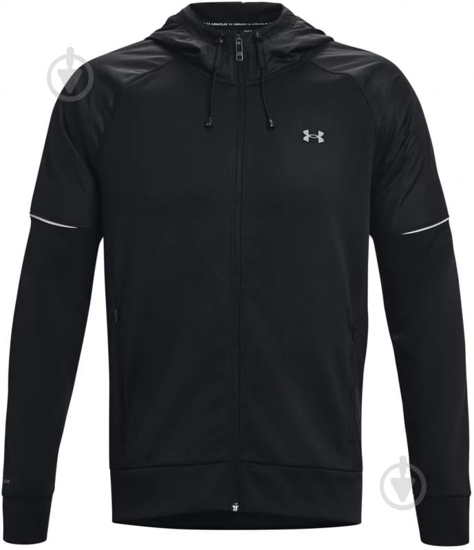 Джемпер Under Armour UA AF STORM FZ HOODIE 1373781-001 р.S-M чорний - фото 4