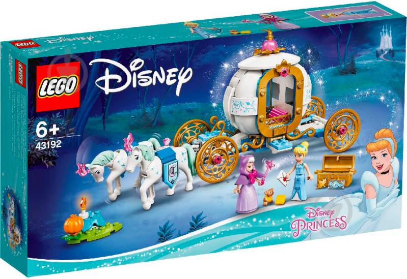 Конструктор LEGO Disney Princess Королевская карета Золушки 43192 - фото 1