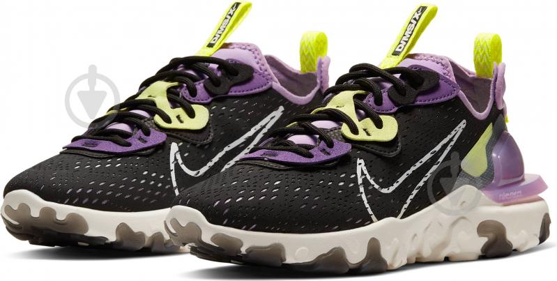 Кроссовки женские демисезонные Nike W NSW REACT VISION CI7523-002 р.40,5 черные - фото 1 Кроссовки женские демисезонные Nike W NSW REACT VISION CI7523-002 р.40,5 черные - фото 1