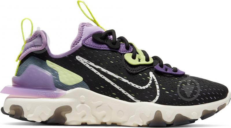 Кроссовки женские демисезонные Nike W NSW REACT VISION CI7523-002 р.40,5 черные - фото 3 Кроссовки женские демисезонные Nike W NSW REACT VISION CI7523-002 р.40,5 черные - фото 3