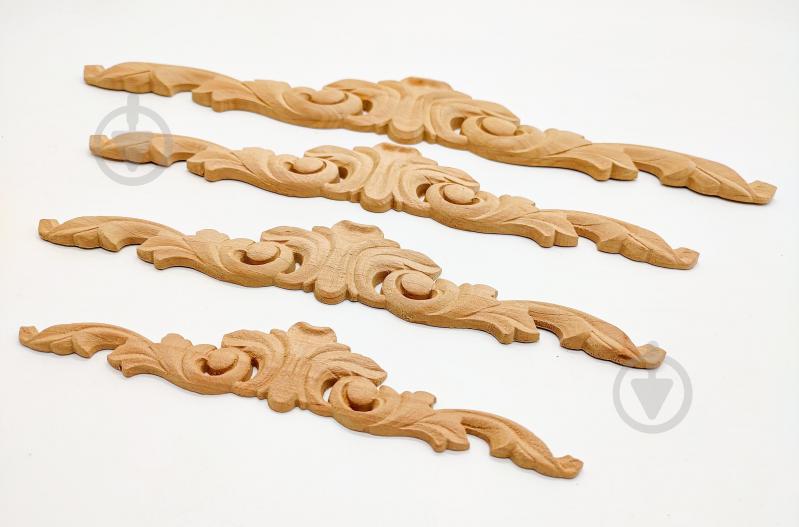 Декоративная панель деревянная горизонтальная 1 шт. DH.04.300 290х58x9 мм - фото 4