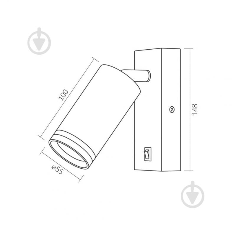 Світильник точковий Videx SPF05E GU10 білий 26838 - фото 4