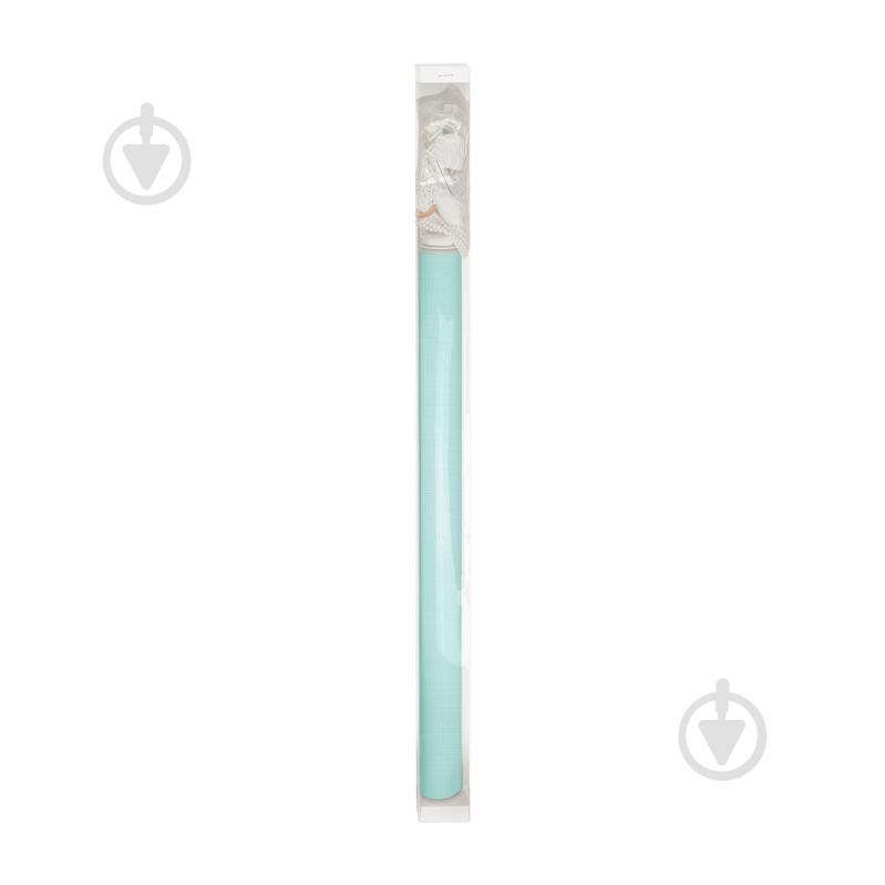 Ролета мини Rollotex LEN с фиксацией под наклон 64x180 см голубая - фото 3