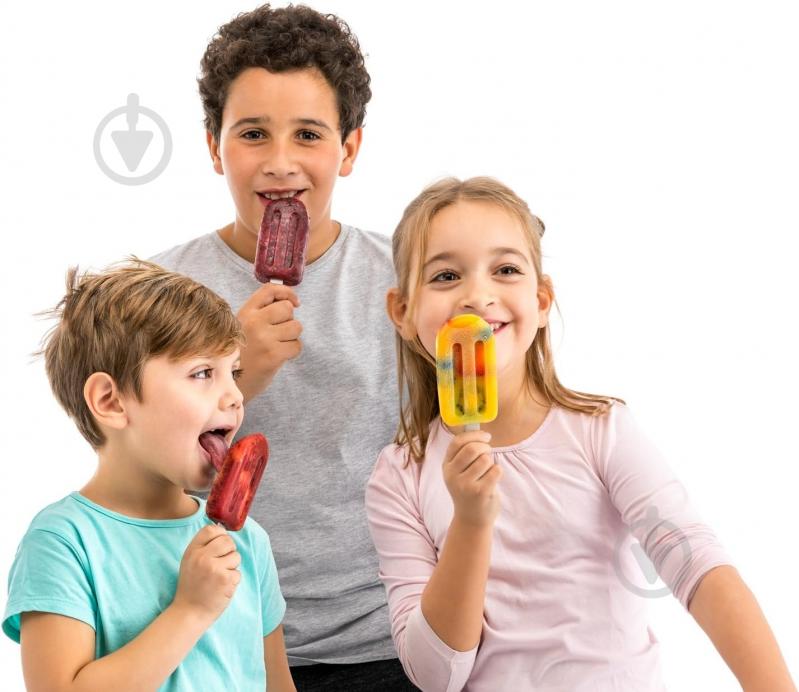 Набір форм для морозива Lekue Ice Lollies 2,6х10,5х6,5 см 4 шт. 882227 - фото 8 Набір форм для морозива Lekue Ice Lollies 2,6х10,5х6,5 см 4 шт. 882227 - фото 8