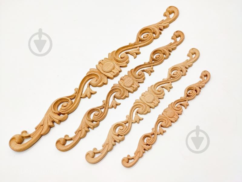 Декоративна панель дерев'яна горизонтальна 1 шт. DH.08.200 190х24x4 мм - фото 3 Декоративна панель дерев'яна горизонтальна 1 шт. DH.08.200 190х24x4 мм - фото 3