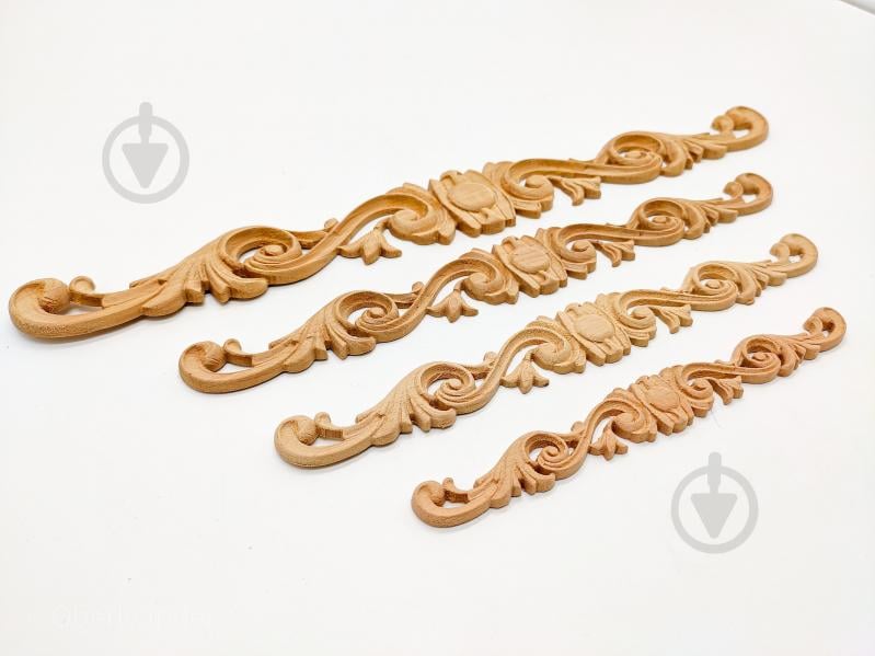 Декоративна панель дерев'яна горизонтальна 1 шт. DH.08.200 190х24x4 мм - фото 4 Декоративна панель дерев'яна горизонтальна 1 шт. DH.08.200 190х24x4 мм - фото 4