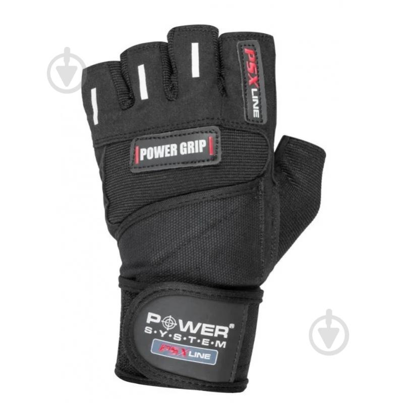 Рукавички для фітнесу Power System PS-2800 р. XS|36 чорний - фото 1