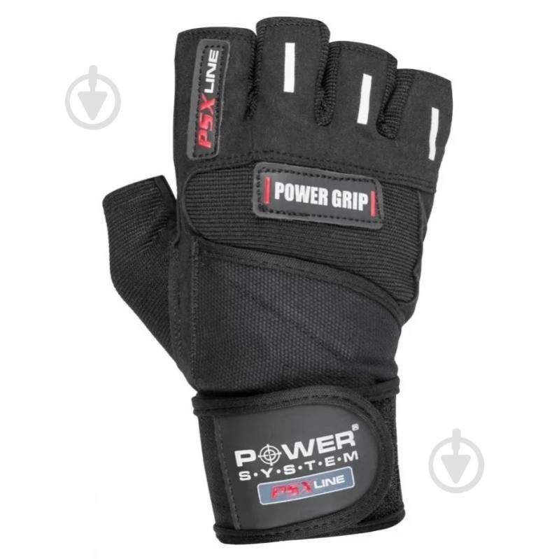 Рукавички для фітнесу Power System PS-2800 р. XS|36 чорний - фото 2