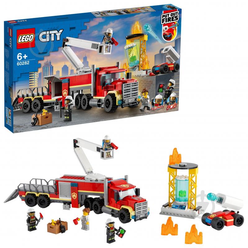 Конструктор LEGO City Команда пожарных 60282 - фото 2