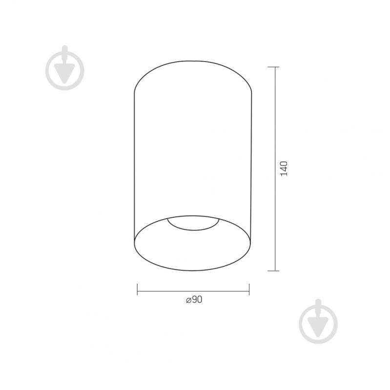 Светильник точечный Videx VL-SPF14A-WB GU10 белый 27154 - фото 3