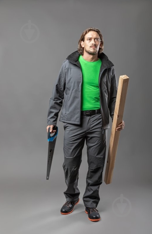 Брюки рабочие HOEGERT ELDE р. XXL HT5K357 графит - фото 3 Брюки рабочие HOEGERT ELDE р. XXL HT5K357 графит - фото 3