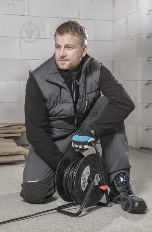 Брюки рабочие HOEGERT ELDE р. XXL HT5K357 графит - фото 4 Брюки рабочие HOEGERT ELDE р. XXL HT5K357 графит - фото 4