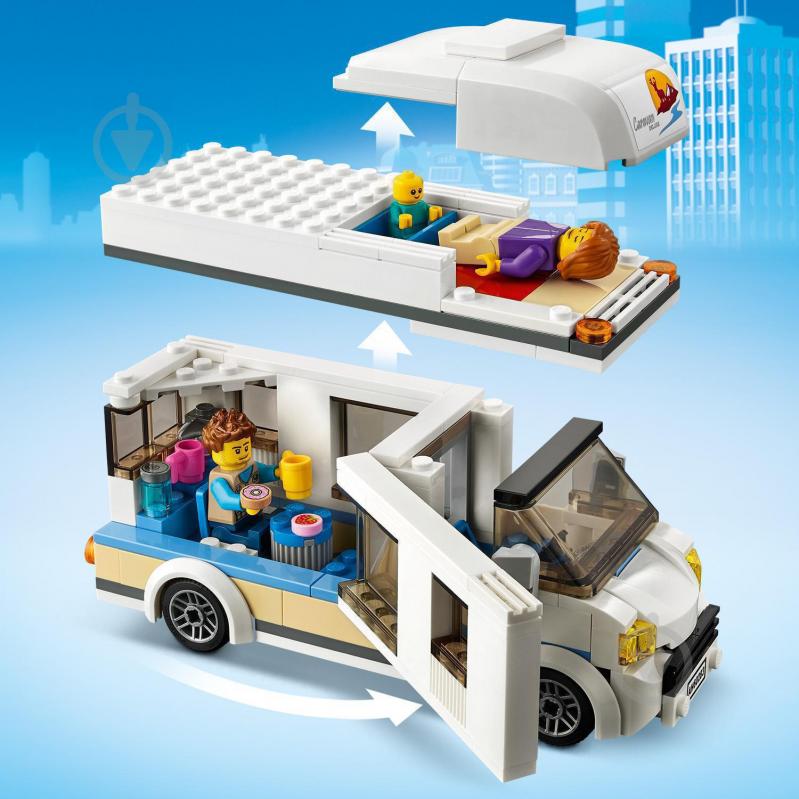 Конструктор LEGO City Канікули в будинку на колесах 60283 - фото 8