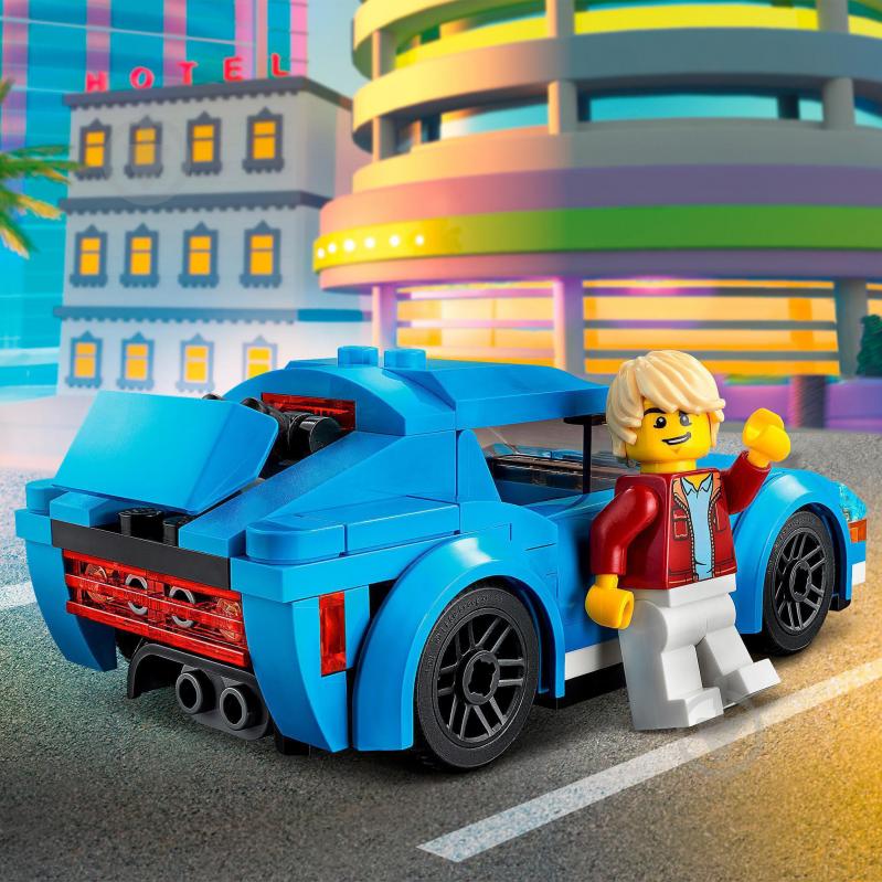 Конструктор LEGO City Спортивный автомобиль 60285 - фото 6