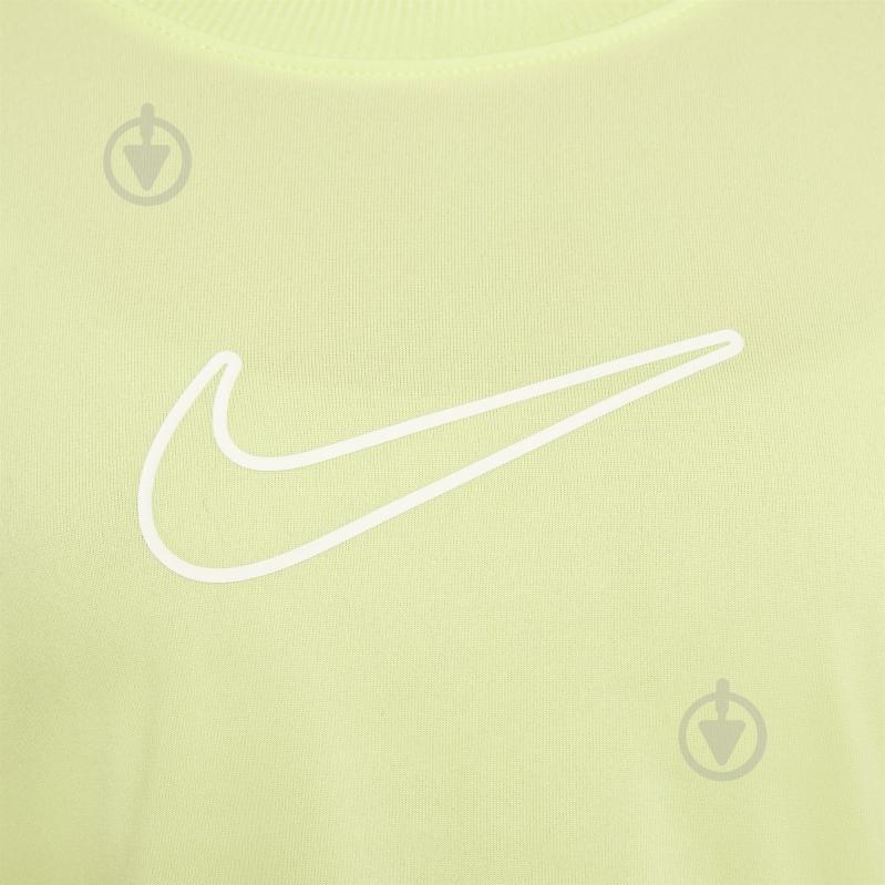 Футболка Nike G NK DF ONE STD SS TOP HBR FZ5600-736 р.M желтый - фото 4