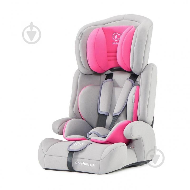 Автокресло Kinderkraft Comfort Up розовый pink 00-00158113 - фото 1