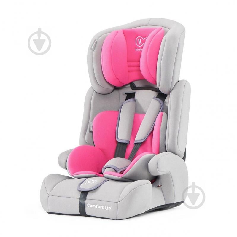 Автокресло Kinderkraft Comfort Up розовый pink 00-00158113 - фото 6