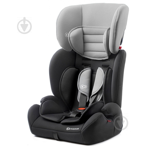 Автокресло Kinderkraft Concept черный с серым black/grey 00-00159117 - фото 1