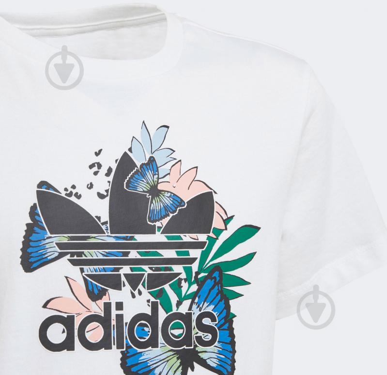 Футболка Adidas TEE H22603 білий - фото 5