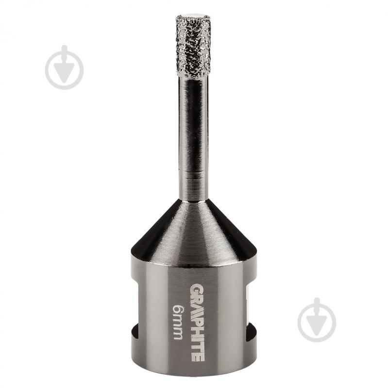 Коронка алмазна NEO tools 6 мм x M14 55-300 - фото 1