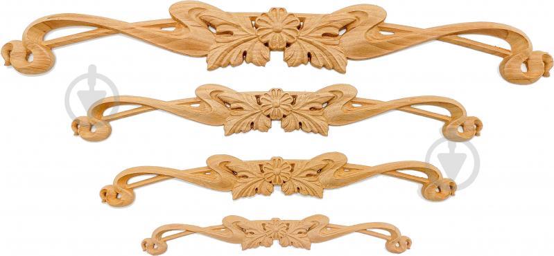 Декоративная панель деревянная горизонтальная 1 шт. DH.19.300 290х42x6 мм - фото 1 Декоративная панель деревянная горизонтальная 1 шт. DH.19.300 290х42x6 мм - фото 1