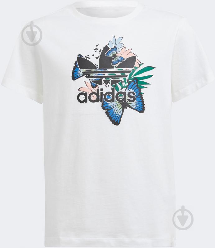 Футболка Adidas TEE H22603 білий - фото 1