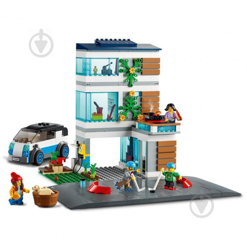 Конструктор LEGO City Сучасний сімейний будинок 60291 - фото 3