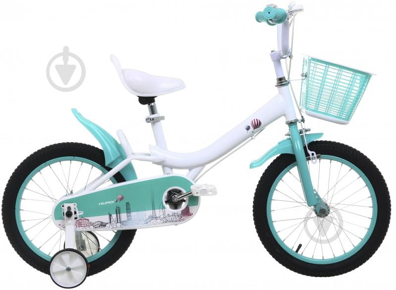 Велосипед детский MaxxPro kids 85% SKD зеленый 16"BICYCLE - фото 2