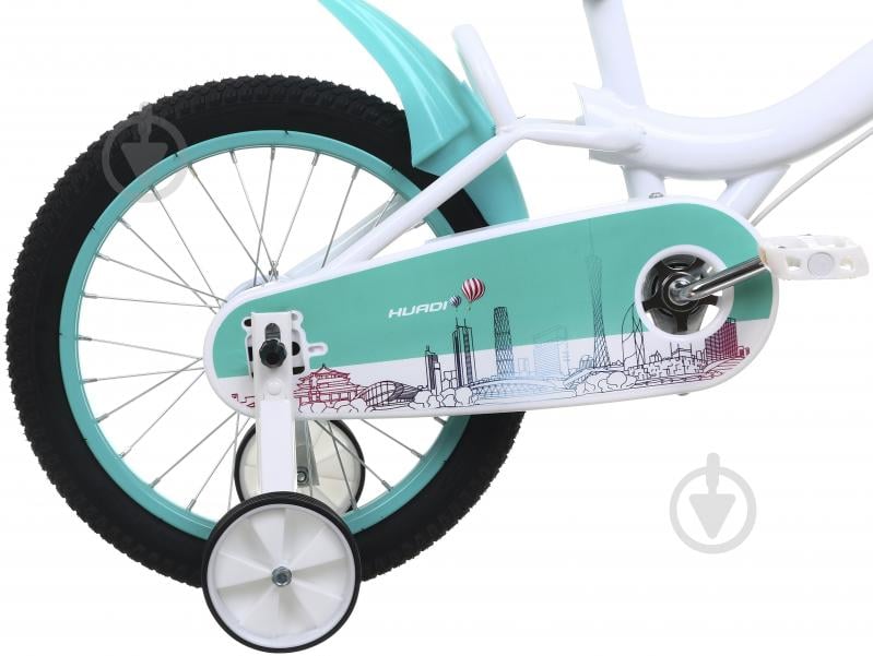 Велосипед детский MaxxPro kids 85% SKD зеленый 16"BICYCLE - фото 3