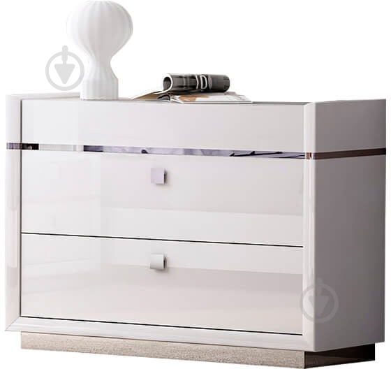 Комод Лондон 1165х475х860 мм білий /білий - фото 1
