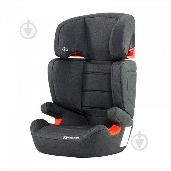 Автокресло Kinderkraft Junior Fix черный black 00-00158331 - фото 2