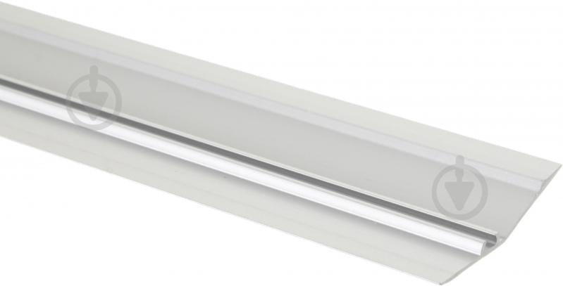Поріжок алюмінієвий рифлений Braz Line анодований 58x11,3x900 мм срібло (BLB-5204-10-0106.09) - фото 2