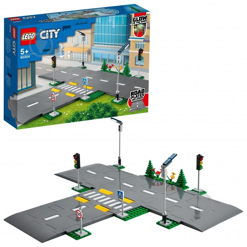 Конструктор LEGO City Дорожные пластины 60304 - фото 14