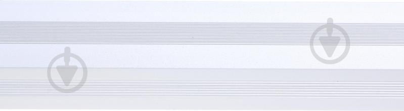 Поріжок алюмінієвий рифлений Braz Line анодований 40x9,3x900 мм срібло (BLB-5203-10-0106.09) - фото 3